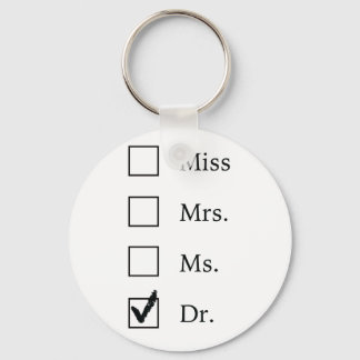 Porte-clés Cadeaux de doctorat pour femmes
