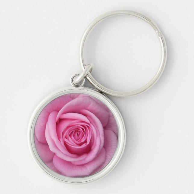 Porte-clés Cadeaux de fleurs rouges roses Porte - clés (Devant)