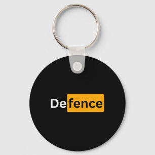 Porte-clés Cadeaux de football Y - Défense