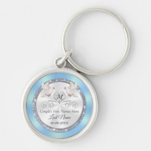 Porte-clés Cadeaux de mariage personnalisés pour mariée de la