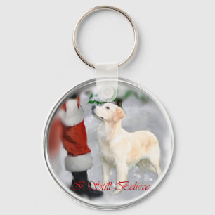 Porte-clés Cadeaux de Noël Golden Retriever
