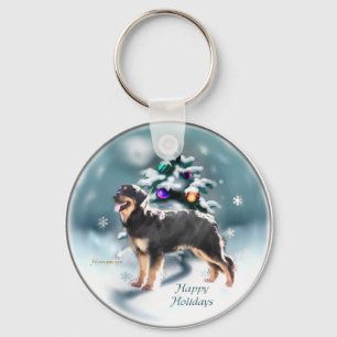 Porte-clés Cadeaux de Noël Hovawart