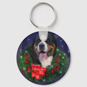 Porte-clés Cadeaux de Noël pour Grand Bouvier Suisse