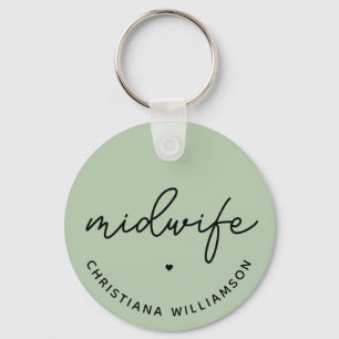 Porte-clés Cadeaux de sage-femme personnalisés