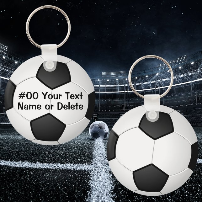Porte-clés Cadeaux de soccer à bas prix personnalisés pour fi (Cheap Soccer Team Gifts. Soccer Party Favors for your End of Soccer Season Party. Soccer Keychains.)