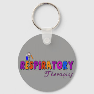 Porte-clés Cadeaux de Stickman de thérapeute respiratoire
