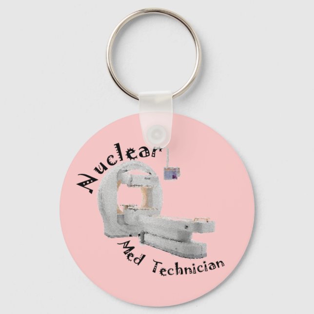 Porte-clés Cadeaux de technicien en nucléaire (Recto)