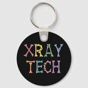 Porte-clés Cadeaux de technologue en radiographie de Xray Tec