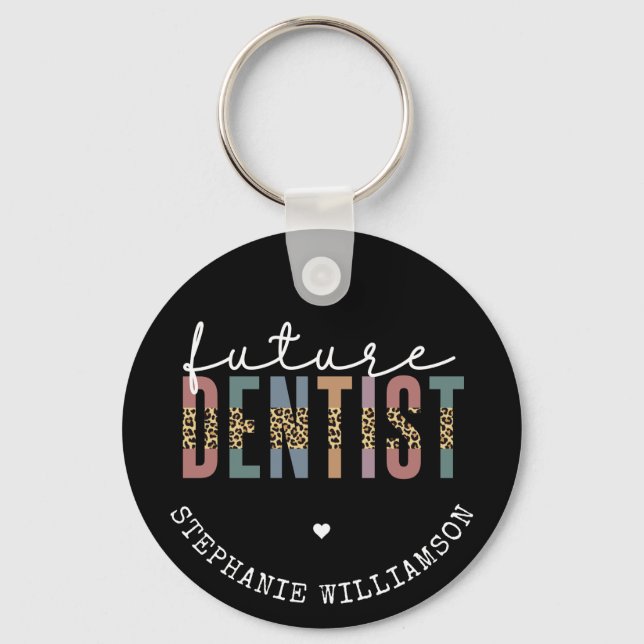 Porte-clés Cadeaux Dentistes Dentistes Dentistes (Recto)
