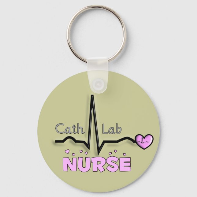 Porte-clés Cadeaux d'infirmières du laboratoire de la mort (Recto)