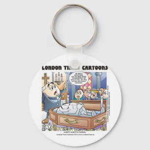 Porte-clés Cadeaux drôles d'enterrement de Humpty Dumpty T-sh