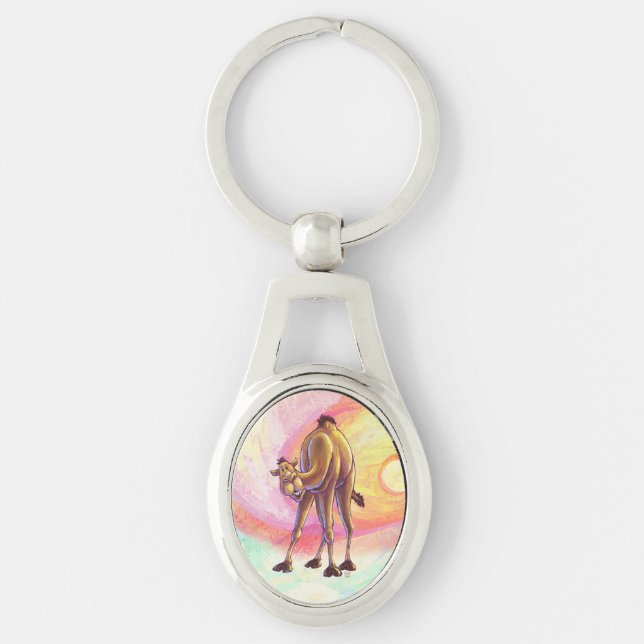 Porte-clés Cadeaux et accessoires de chameaux (Devant)