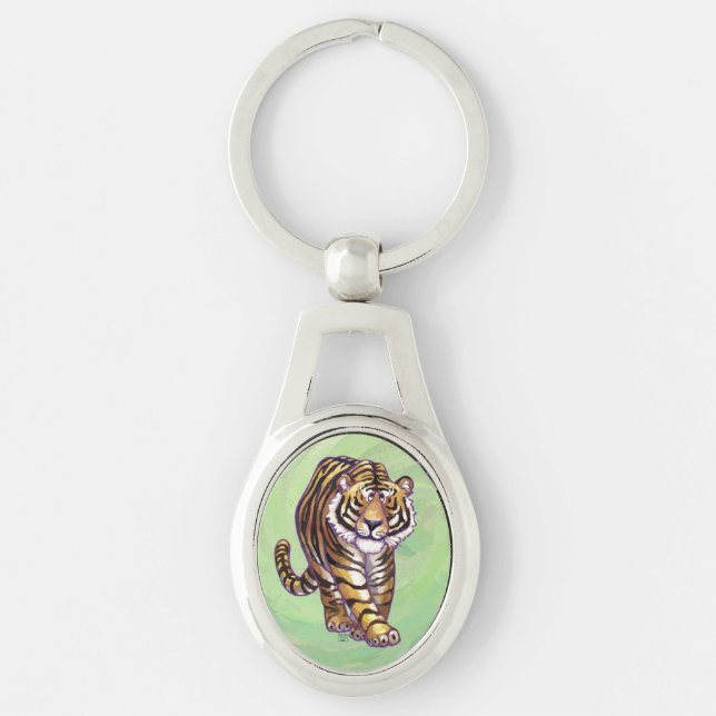 Porte-clés Cadeaux et accessoires de tigre (Devant)