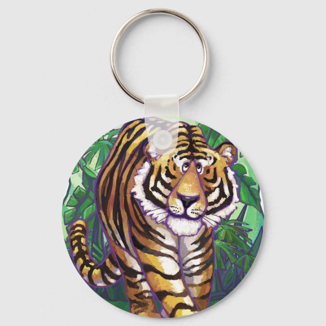 Porte-clés Cadeaux et accessoires de tigre (Recto)