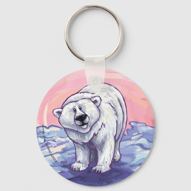 Porte-clés Cadeaux et accessoires d'ours polaire (Recto)