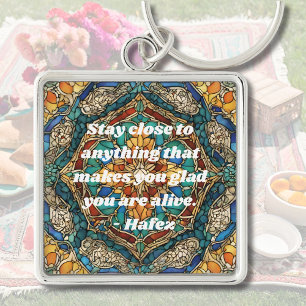Porte-clés Cadeaux iraniens Motifs en mosaïque de verre sur m