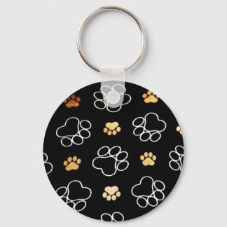 Porte-clés Cadeaux Modèles Empreintes de pattes