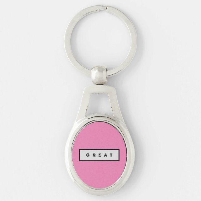 Porte-clés Cadeaux : Moins de 75$ Accessoires Autorité® GREAT (Devant)