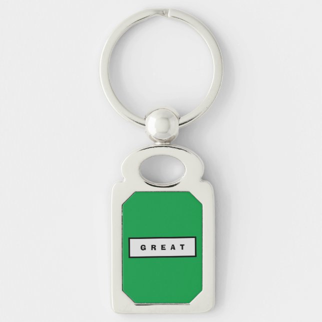 Porte-clés Cadeaux : Moins de 75$ Accessoires Autorité® GREAT (Devant)