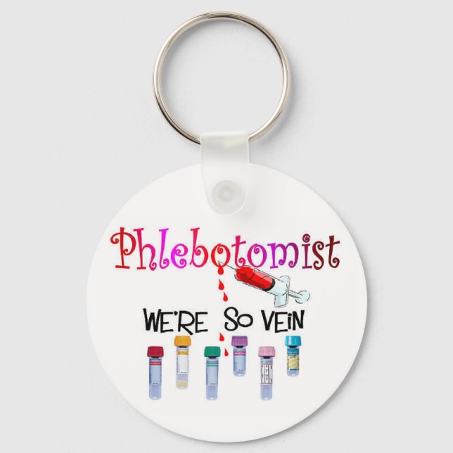 Porte-clés Cadeaux phlébotomiques (Recto)