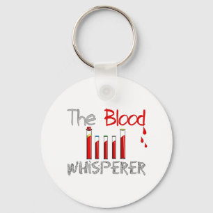 Porte-clés Cadeaux Phlebotomistes "The Blood Whisperer"