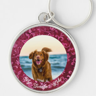 Porte-clés Cadeaux photo personnalisés pour animaux de compag