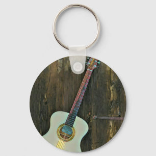 Porte-clés Cadeaux pour un musicien guitariste