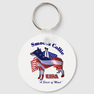 Porte-clés Cadeaux Smooth Collie