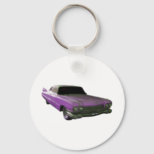 Porte-clés Cadillac violet 1959