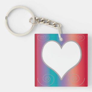 Porte-clés Cadre cardiaque