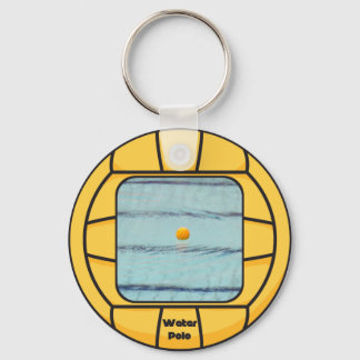 Porte-clés Cadre Water Polo (ajoutez votre propre photo !)