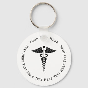 Porte-clés Caduceus Symbol