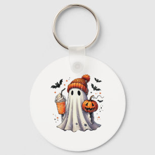 Porte-clés Café à boire Halloween Ghost