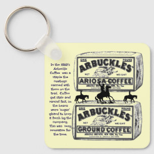 Porte-clés "Café d'Arbuckles des années 1860"
