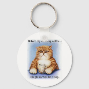 Porte-clés Café du matin