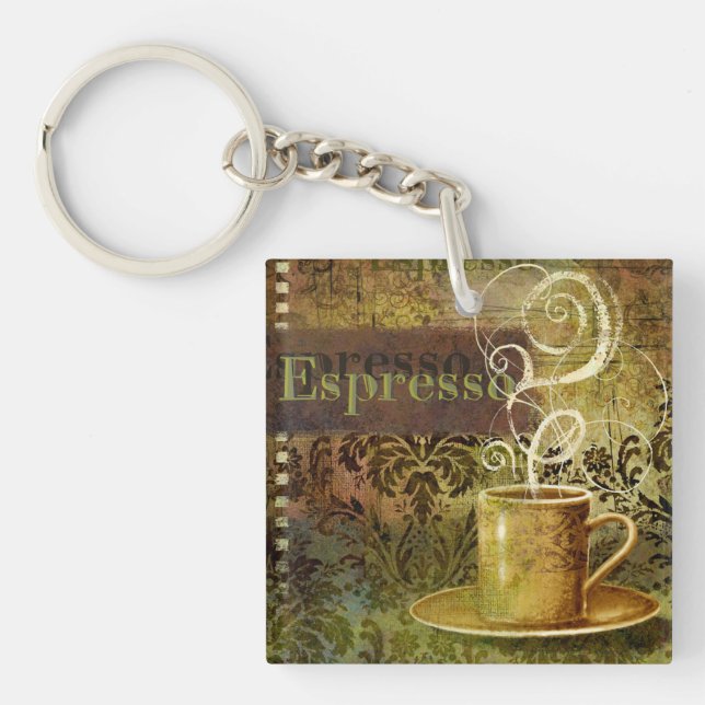 Porte-clés Café express (Devant)