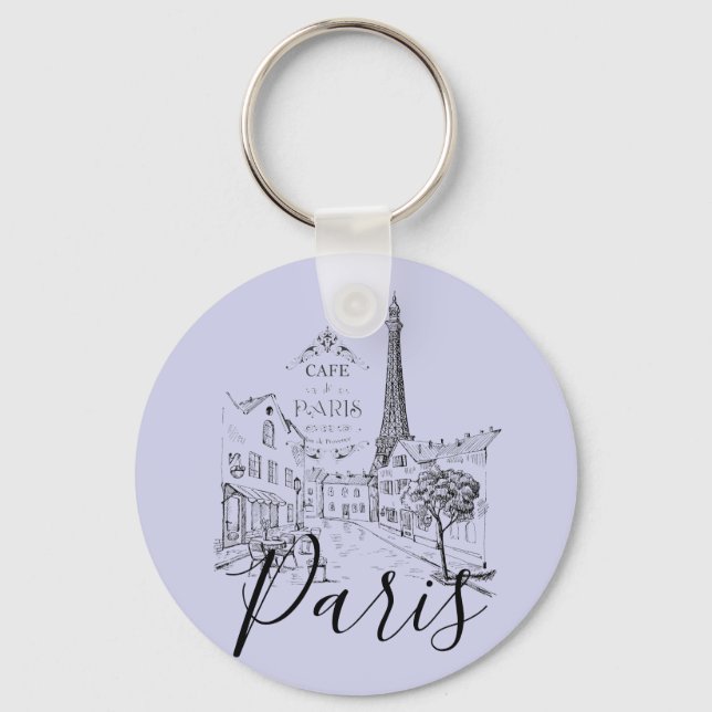 Porte-clés Café Paris (Recto)