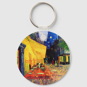 Porte-clés Café Terrasse Place du Forum Van Gogh Art