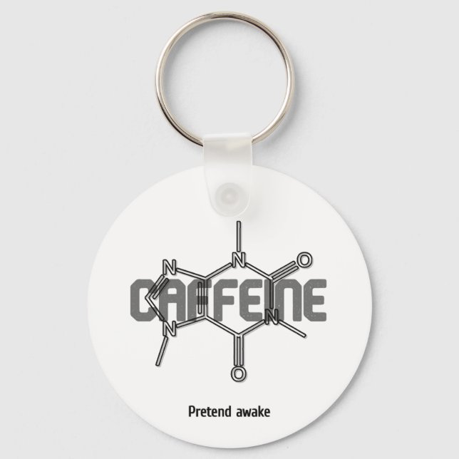 Porte-clés Caféine (Recto)