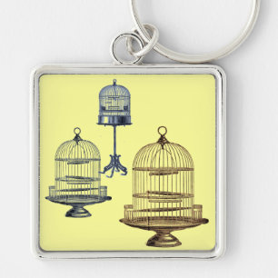 Porte-clés Cages d'oiseaux Vintages