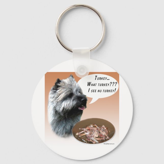 Porte-clés Cairn Terrier Turquie (Recto)