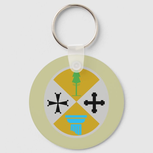 Porte-clés Calabre, Italie (Recto)