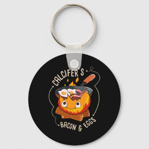Porte-clés Calcifers Bacon Et Œuf I Cuisine De Camping I Baco