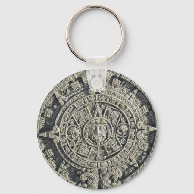 Porte-clés Calendrier Aztec (Recto)