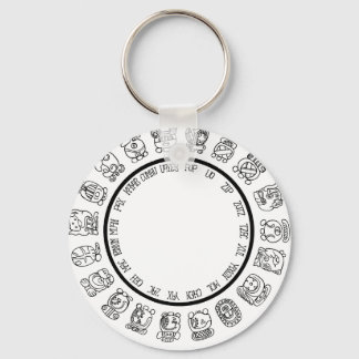 Porte-clés calendrier maya