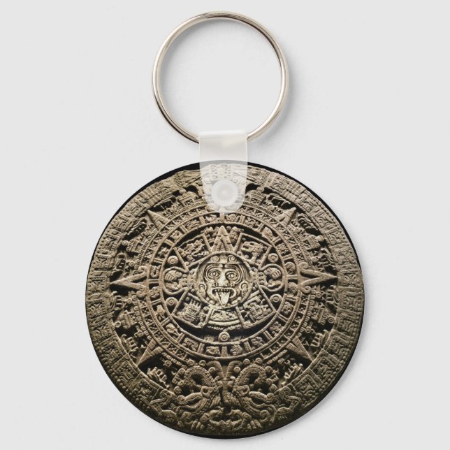 Porte-clés Calendrier maya (Recto)