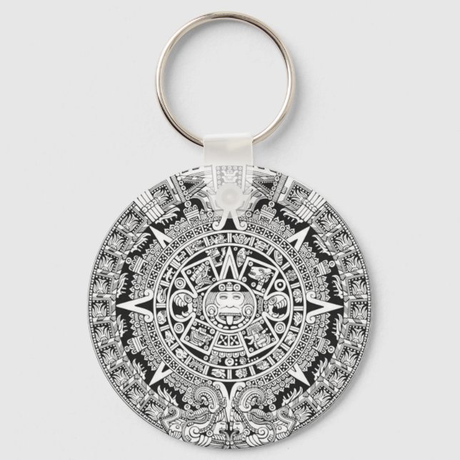 Porte-clés Calendrier maya 12.21.2012 Aztec (Recto)
