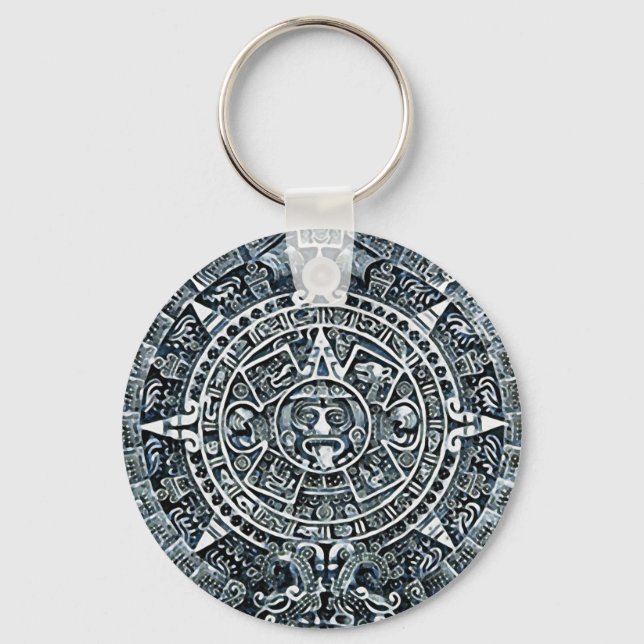 Porte-clés Calendrier maya / Maya Kalender (Recto)