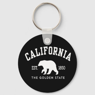 Porte-clés Californie CA Ours