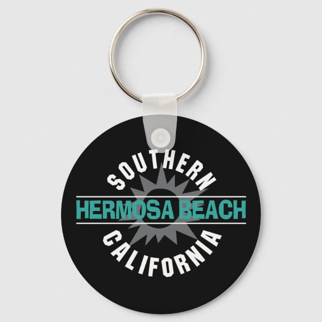 Porte-clés Californie du Sud - Hermosa Beach (Recto)